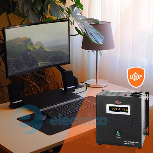 ИБП Logic Power с правильной синусоидой 12V LPY-W-PSW-1000VA+(700Вт)10A/20A