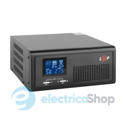 ДБЖ Logic Power з правильною синусоїдою 12V LPE-B-PSW-1000VA+ (600Вт) 1-30A