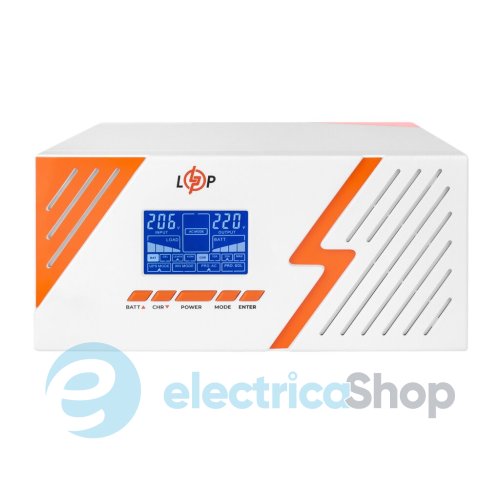 ДБЖ Logic Power з правильною синусоїдою 12V LPM-PSW-1500VA (1050Вт) White