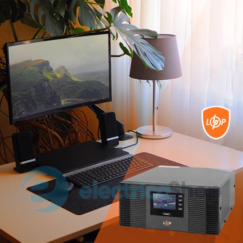 ДБЖ Logic Power з правильною синусоїдою 12V LPM-PSW-1500VA (1050Вт)