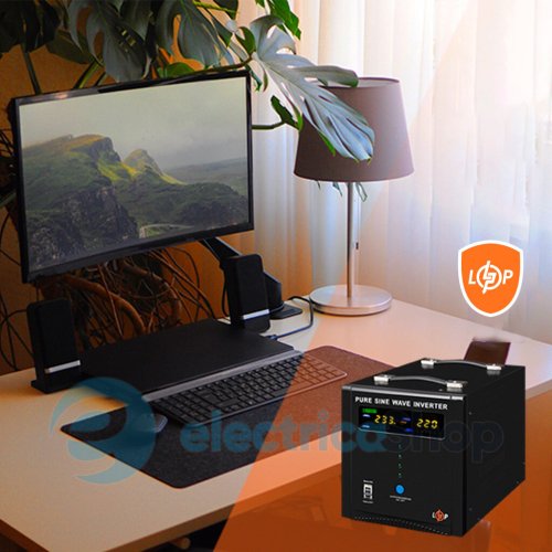 ИБП Logic Power LPY-PSW-2000VA+ (1400Вт) 10A/20A с правильной синусоидой 24V