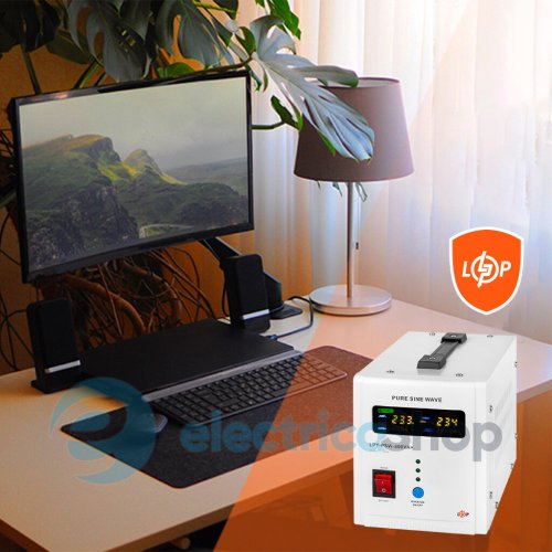 ИБП Logic Power с правильной синусоидой 12V LPY-PSW-800VA + (560Вт)5A/15A