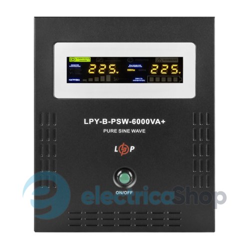 ИБП Logic Power с правильной синусоидой 48V LPY-B-PSW-6000VA+(4200Вт)10A/20A