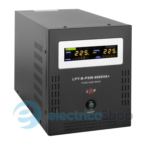 ИБП Logic Power с правильной синусоидой 48V LPY-B-PSW-6000VA+(4200Вт)10A/20A