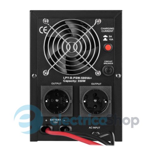 ДБЖ Logic Power з правильною синусоїдою 12V LPY-B-PSW-500VA+ (350Вт) 5A/10A