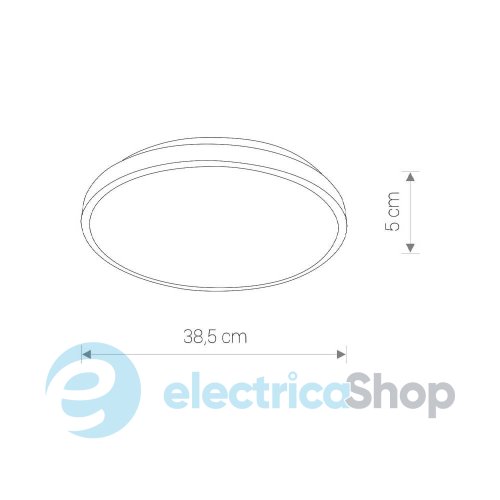 Потолочный светильник Nowodvorski Agnes Round LED Pro 22W 4000K 1300Lm IP44 Bk 10972