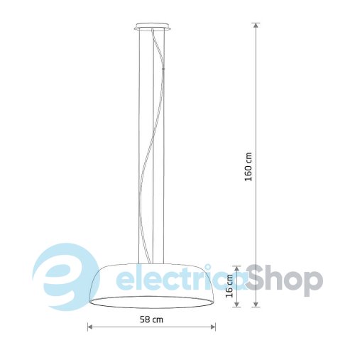 Люстра Nowodvorski Satellite M 25W Umbra Gray (11232)
