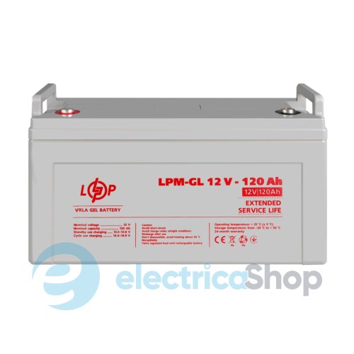 Акумулятор гелевий LPM-GL 12V - 120 Ah