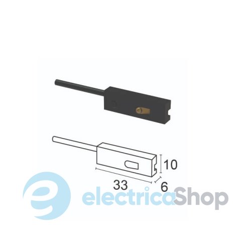 Ввід живлення Viokef Magnetic Track Micro Power Feed 24V DC 02/0804