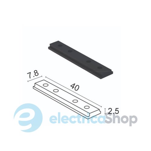 Механічний конектор Viokef Magnetic Track Micro Mechanical Connection 02/0805