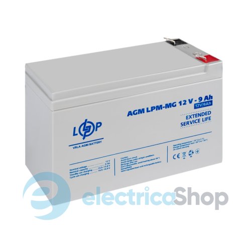 Акумулятор мультигелевий LPM-MG 12V - 9 Ah