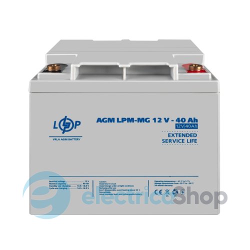 Акумулятор мультигелевий LPM-MG 12V - 40 Ah