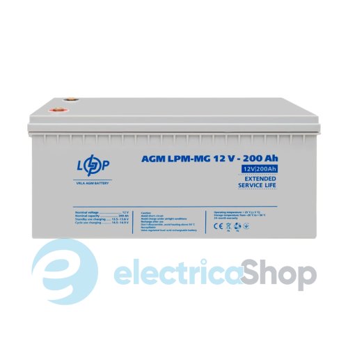 Акумулятор мультигелевий LPM-MG 12V - 200 Ah