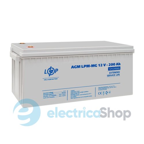 Акумулятор мультигелевий LPM-MG 12V - 200 Ah