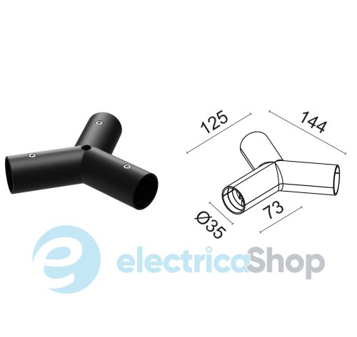 З'єднувач Y-подібний Viokef FREEDOM Connector Y 02/0902