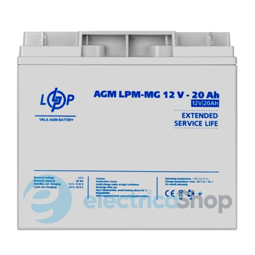 Акумулятор мультигелевий LPM-MG 12V - 20 Ah