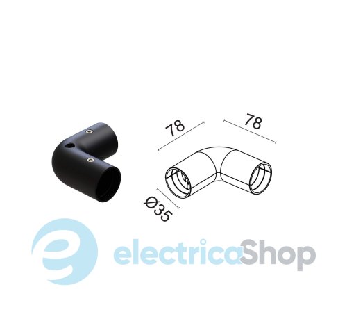 З'єднувач L-подібний Viokef FREEDOM Connector L 02/0904