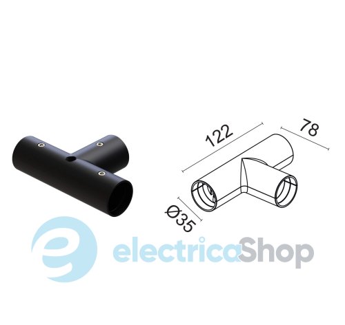 З'єднувач T-подібний Viokef FREEDOM Connector T 02/0905