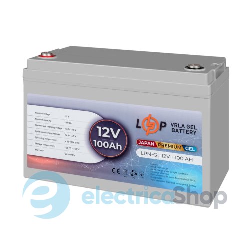 Акумулятор гелевий LPN-GL 12V - 65 Ah