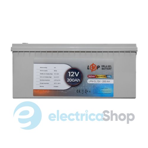 Аккумулятор гелевый LPN-GL 12V - 200 Ah