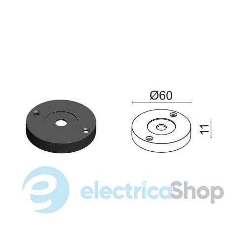 Крепление для настенного монтажа Viokef FREEDOM Mounting Base for Wall Aplication 02/0910