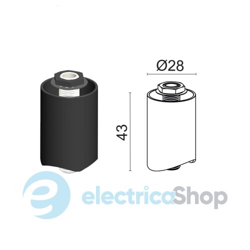 Соединитель для настенного монтажа Viokef FREEDOM Connector for Wall Mounting Application 02/0914