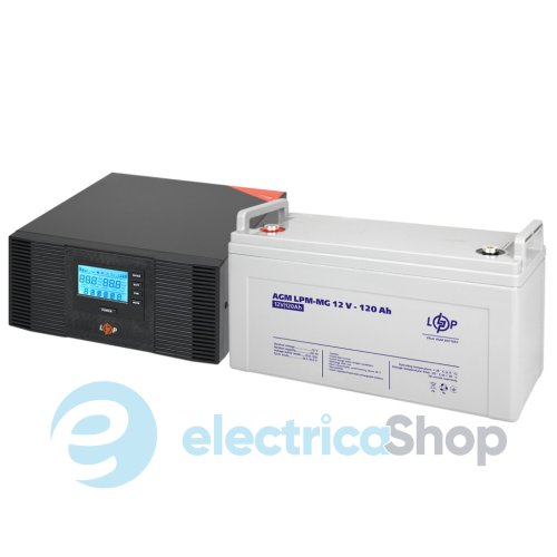 Комплект резервного питания LogicPower ИБП 12V+ мультигелевая батарея (UPS B1500 + АКБ MG 1440W)