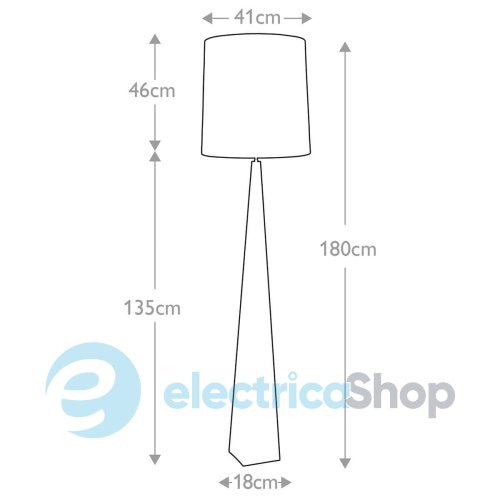 Торшер Elstead ASCENT-FL-BLK