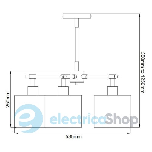 Люстра Elstead BALANCE5-BKPN