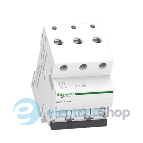 Автоматический выключатель 3-п, 6А, B, 6kA, Acti9 K60N Schneider Electric A9K01306