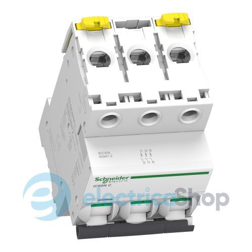 Автоматический выключатель iC60N 3P 40A, C, SE Acti9 A9F79340