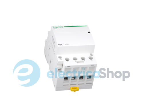 Контактор 40A/400V, 4НО, катушка управления 220-240V/AC, DIN, Acti9 iCTK, SE A9C40440