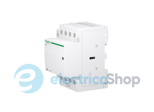 Контактор 40A/400V, 4НО, катушка управления 220-240V/AC, DIN, Acti9 iCTK, SE A9C40440