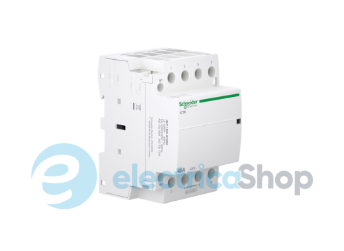 Контактор 40A/400V, 4НО, катушка управления 220-240V/AC, DIN, Acti9 iCTK, SE A9C40440