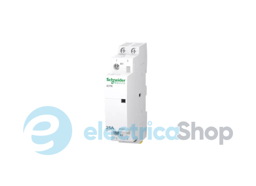 Контактор 25A/250V, 2НО, катушка управления 230-240V/AC, DIN, Acti9 iCTK, SE A9C40225