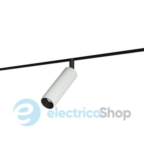 Магнитный трековый светильник Lumineka TUBE 25mm 5W 375Lm 3000K MONO-TB-25-3K-WH