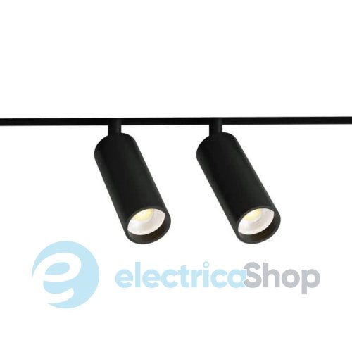 Магнитный трековый светильник Lumineka TUBE 34mm 16W 1280Lm 4000K MONO-DTB-34-4K-BK