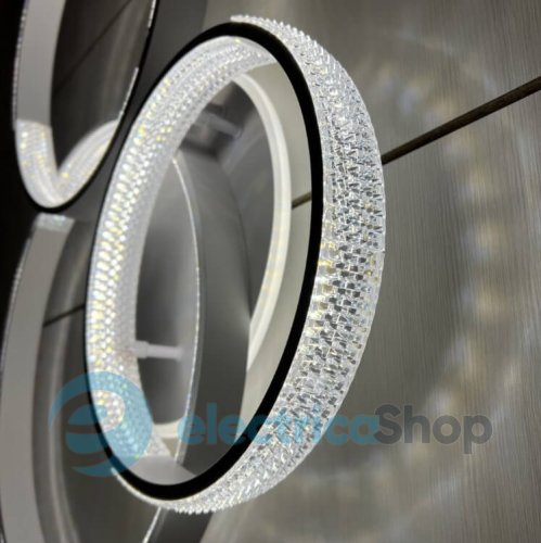 Стельовий світильник Luminaria AKRILIKA ROUND 100W 4R WHITE 220V IP20 з пультом ДК