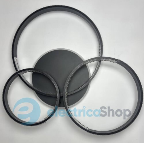 Стельовий світильник Luminaria AKRILIKA ROUND 100W 4R BLACK 220V IP20 з пультом ДК