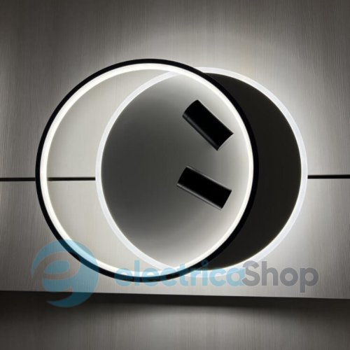 Потолочный светильник Luminaria GEOMETRIA DOWNLIGHT 65W 2R 400/490 WHITE/BLACK 220V IP20 с пультом ДУ
