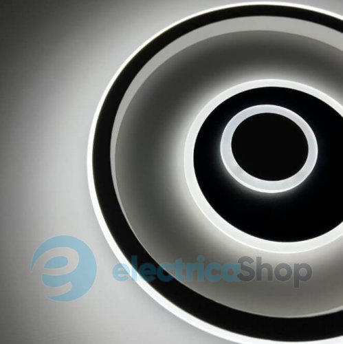 Потолочный светильник Luminaria BRAVE 80W R400 APP WHITE/BLACK 220V IP20 с пультом ДУ