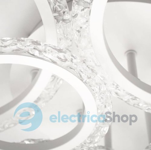Світильник стельовий LUMINARIA EUROPA 132W 6R 790/560 WHITE/ICE 220V IP20 з пультом ДК