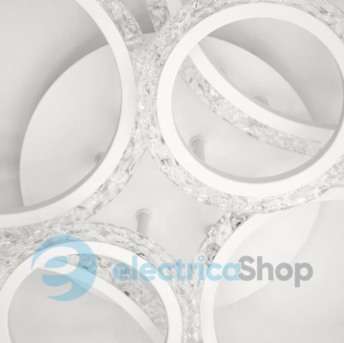 Світильник стельовий LUMINARIA EUROPA 132W 6R 790/560 WHITE/ICE 220V IP20 з пультом ДК