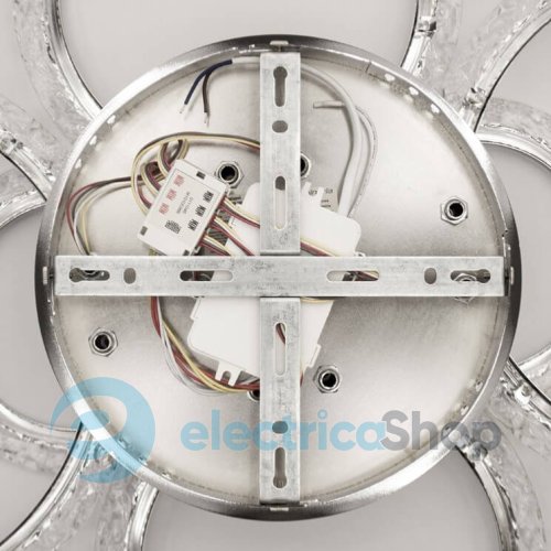 Потолочный светильник LUMINARIA EUROPA 132W 6R 790/560 CHROME/ICE 220V IP20 с пультом ДУ