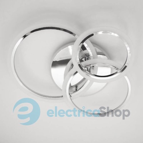 Потолочный светильник Luminaria SONNE 90W 4R APP 590/525 CHROME 220V IP20 с пультом ДУ