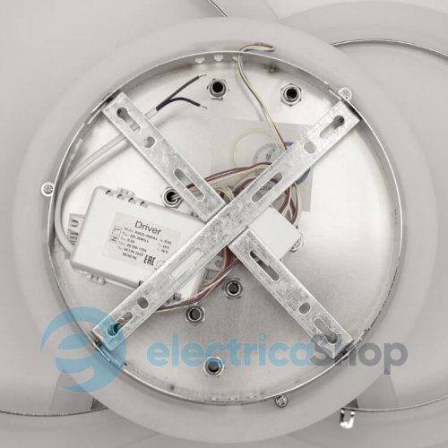 Потолочный светильник Luminaria SONNE 90W 4R APP 590/525 CHROME 220V IP20 с пультом ДУ
