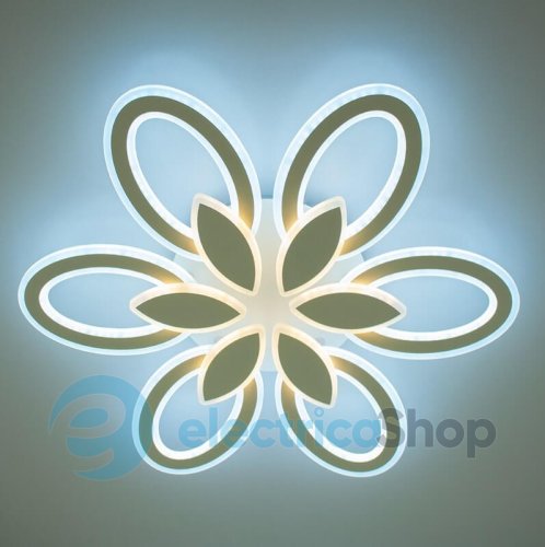 Світильник стельовий Luminaria AURORA DOUBLE 120W 6F 620/80 WHITE 220V IP20 з пультом ДК