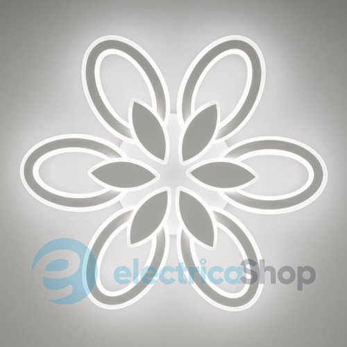 Світильник стельовий Luminaria AURORA DOUBLE 120W 6F 620/80 WHITE 220V IP20 з пультом ДК