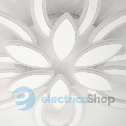 Світильник стельовий Luminaria AURORA DOUBLE 120W 6F 620/80 WHITE 220V IP20 з пультом ДК