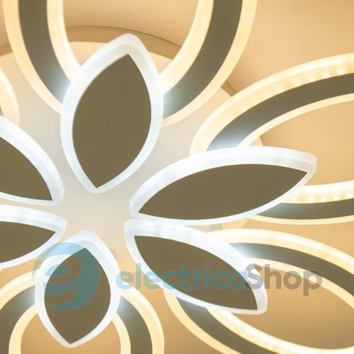 Світильник стельовий Luminaria AURORA DOUBLE 120W 6F 620/80 WHITE 220V IP20 з пультом ДК